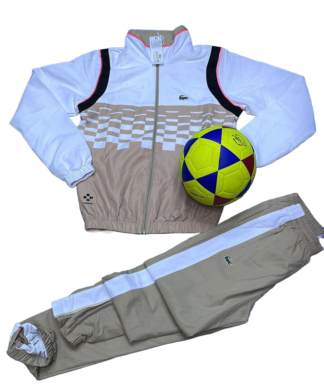 Tuta Lacoste brown