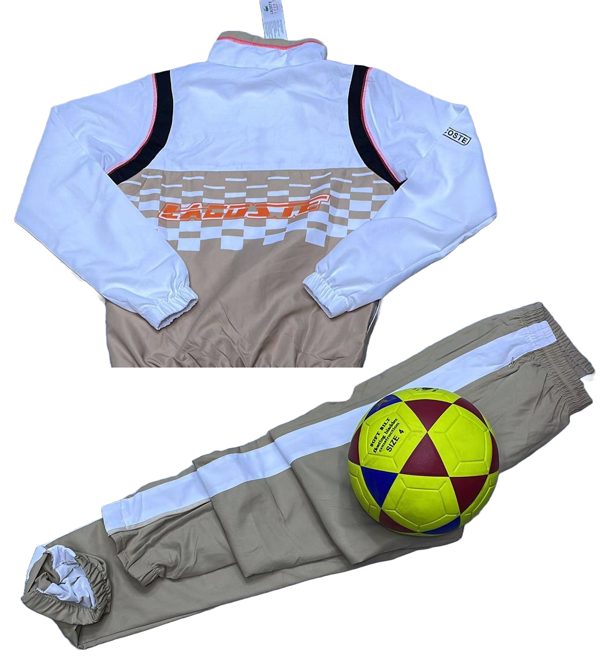 Tuta Lacoste brown