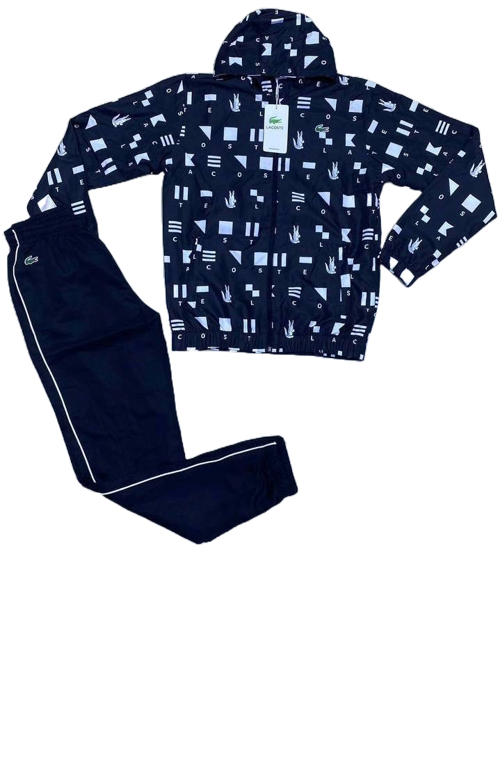 Tuta lacoste mini krokodile black