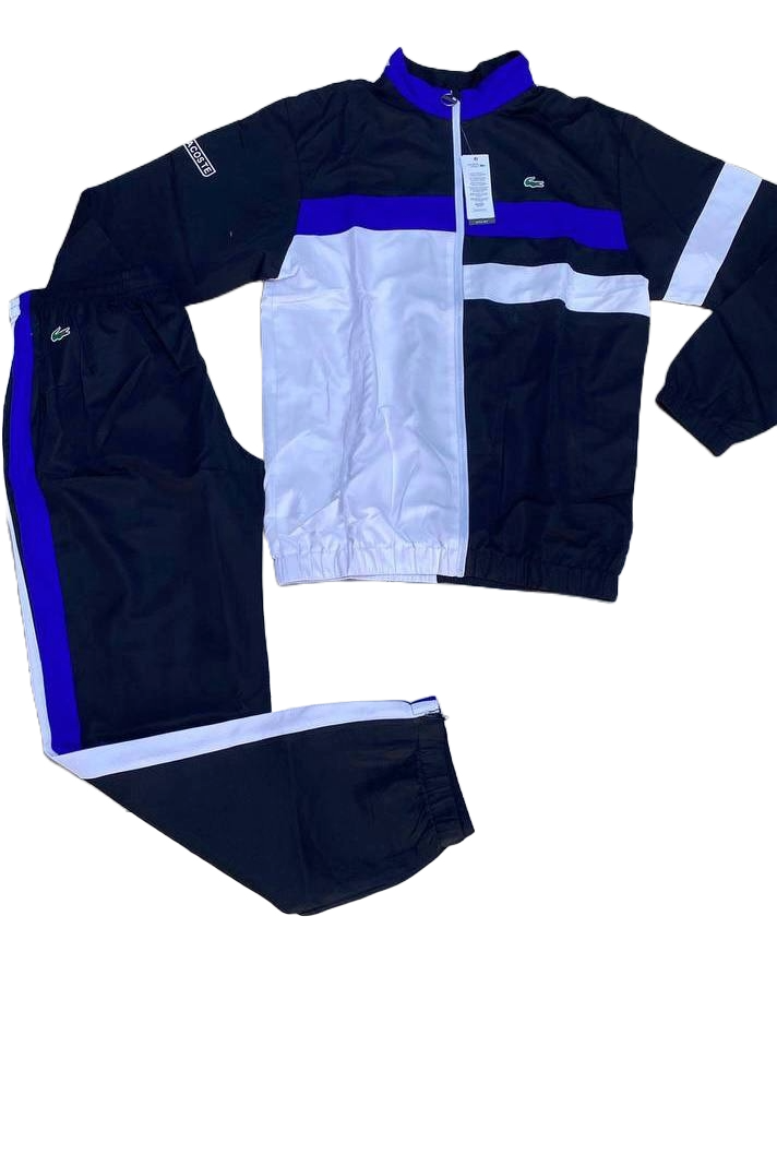 Tuta lacoste blue&black