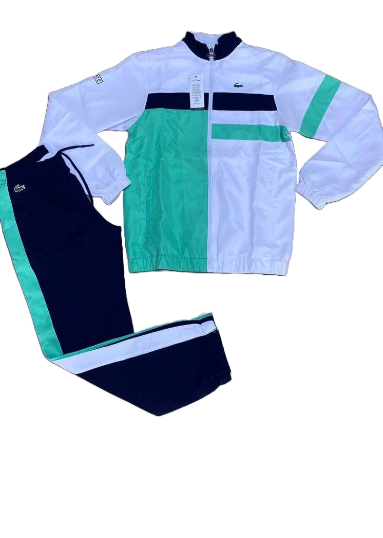 Tuta lacoste verde acqua