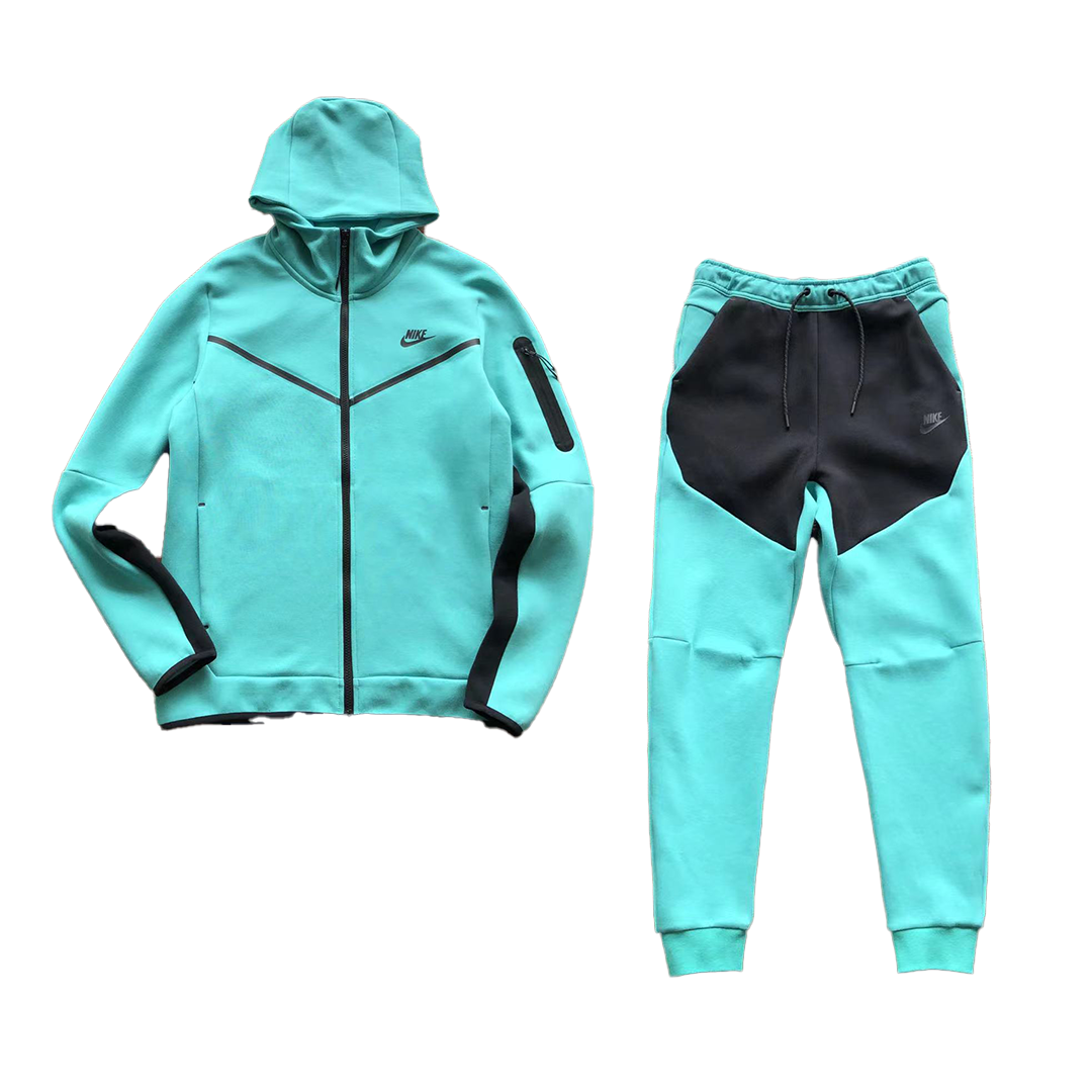 Nike tech fleece verde acqua