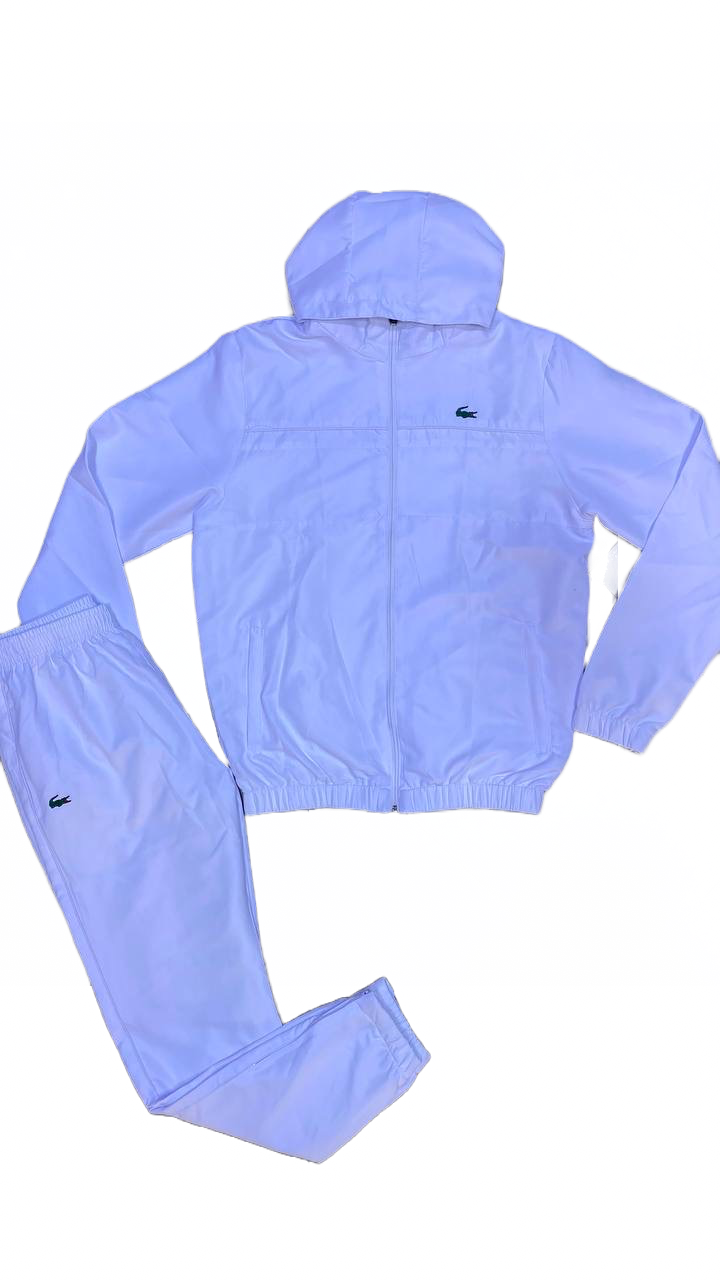 Tuta Lacoste total white
