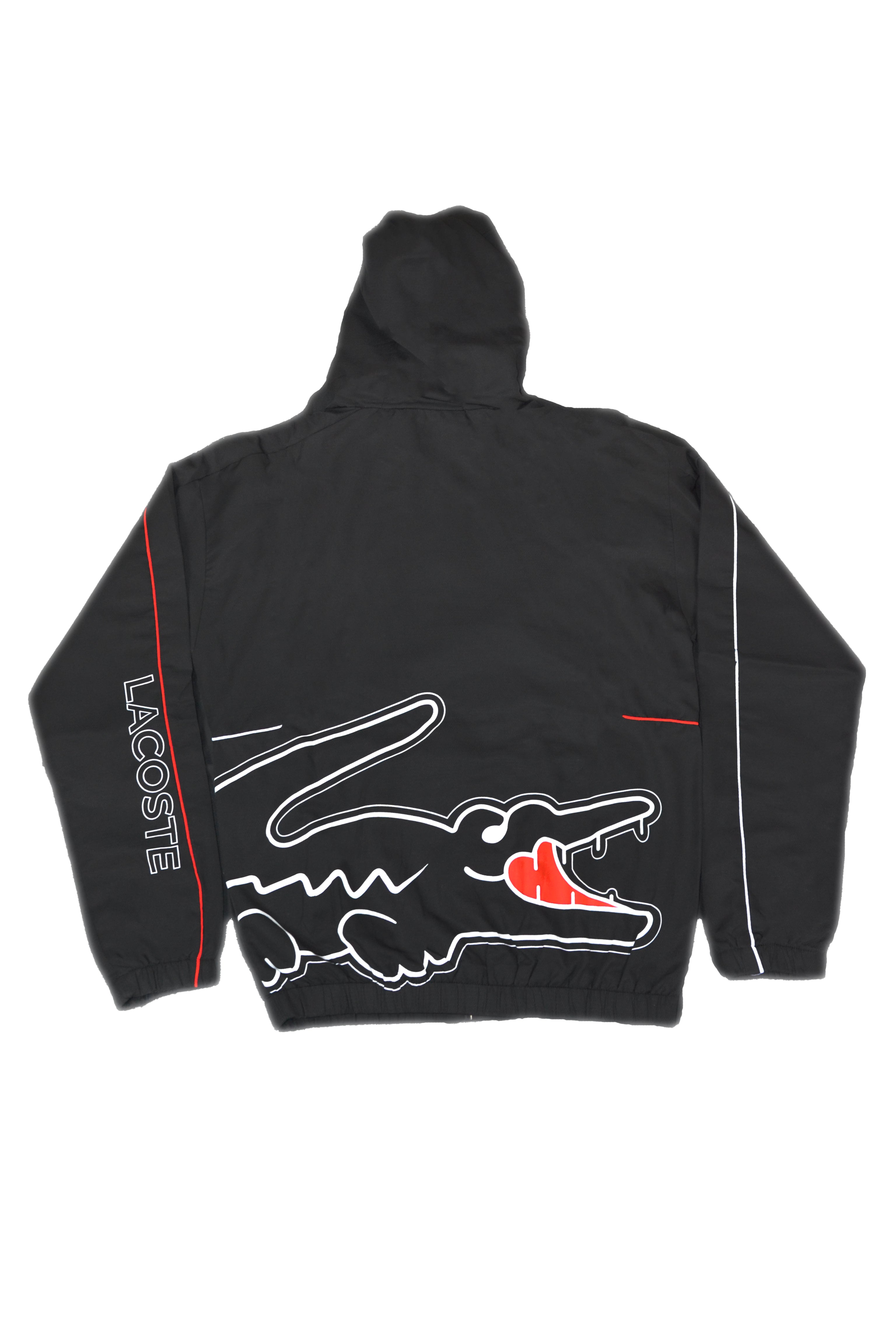 Tuta lacoste black krokodile