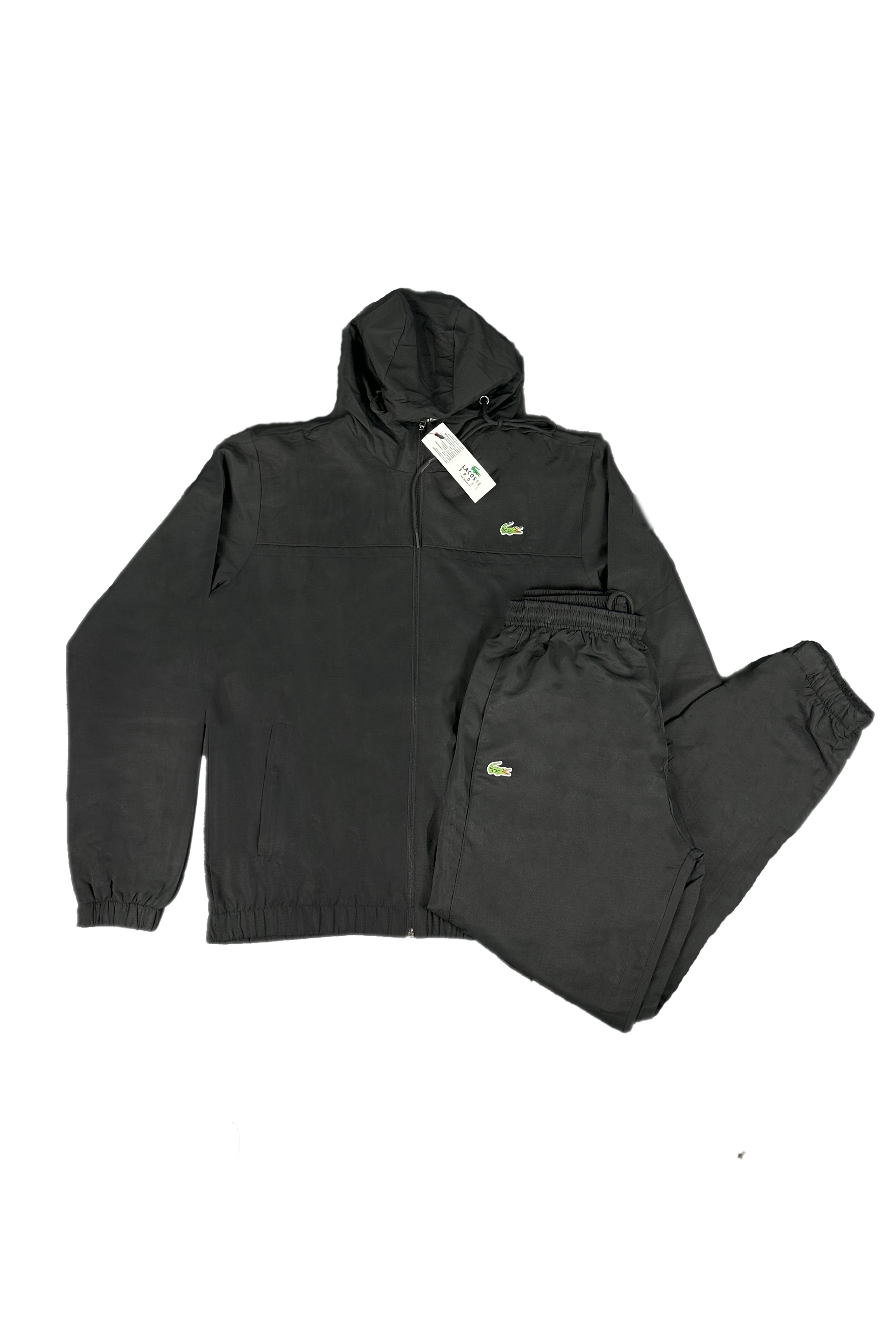 Tuta lacoste total black🐊🔥