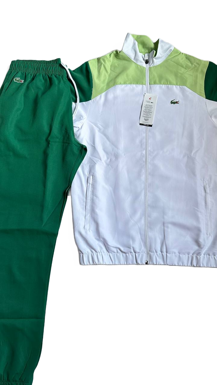 Tuta lacoste green marine