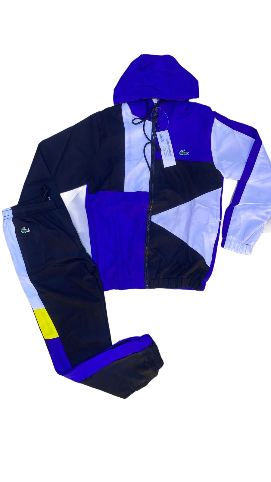 Tuta Lacoste blu krokodile