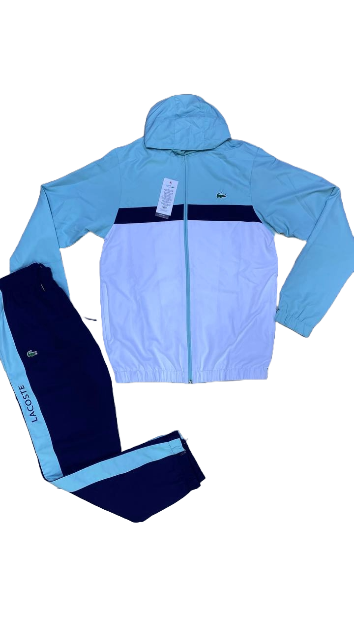 Tuta lacoste sport azzurra 🐊🔥
