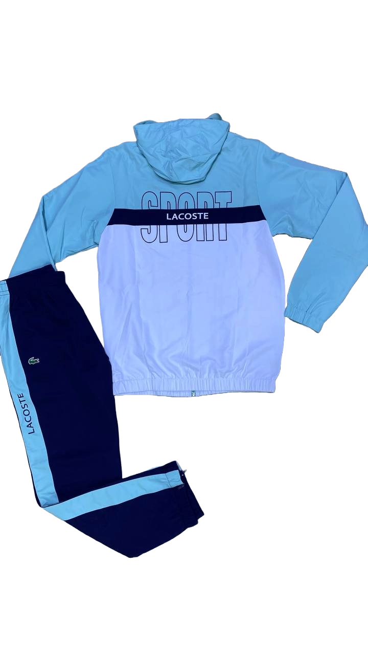 Tuta lacoste sport azzurra 🐊🔥