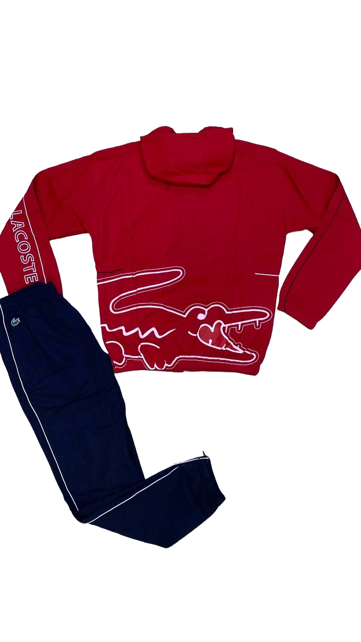 Tuta lacoste rossa krokodile 🐊🔥