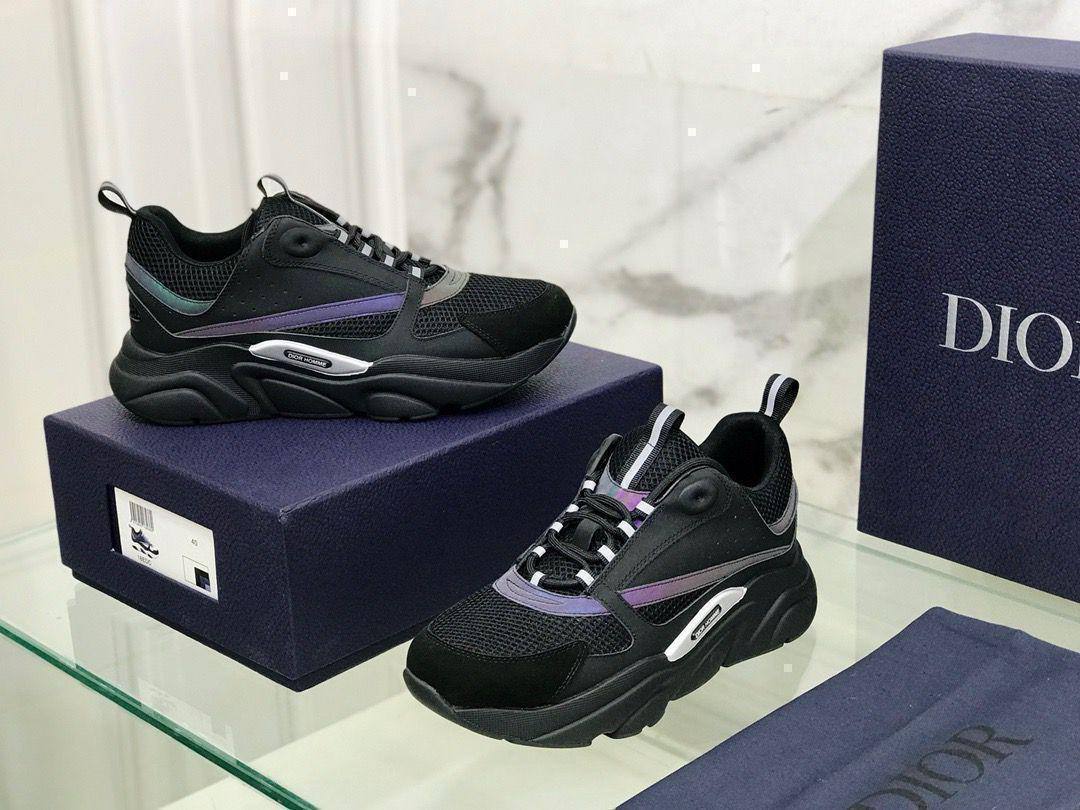 Dior b22 black reflective