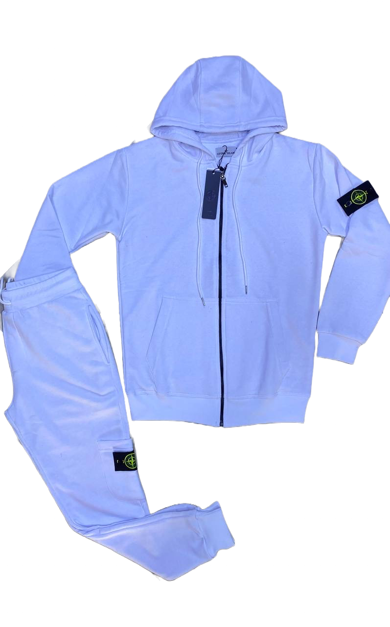 Tuta Stone Island white