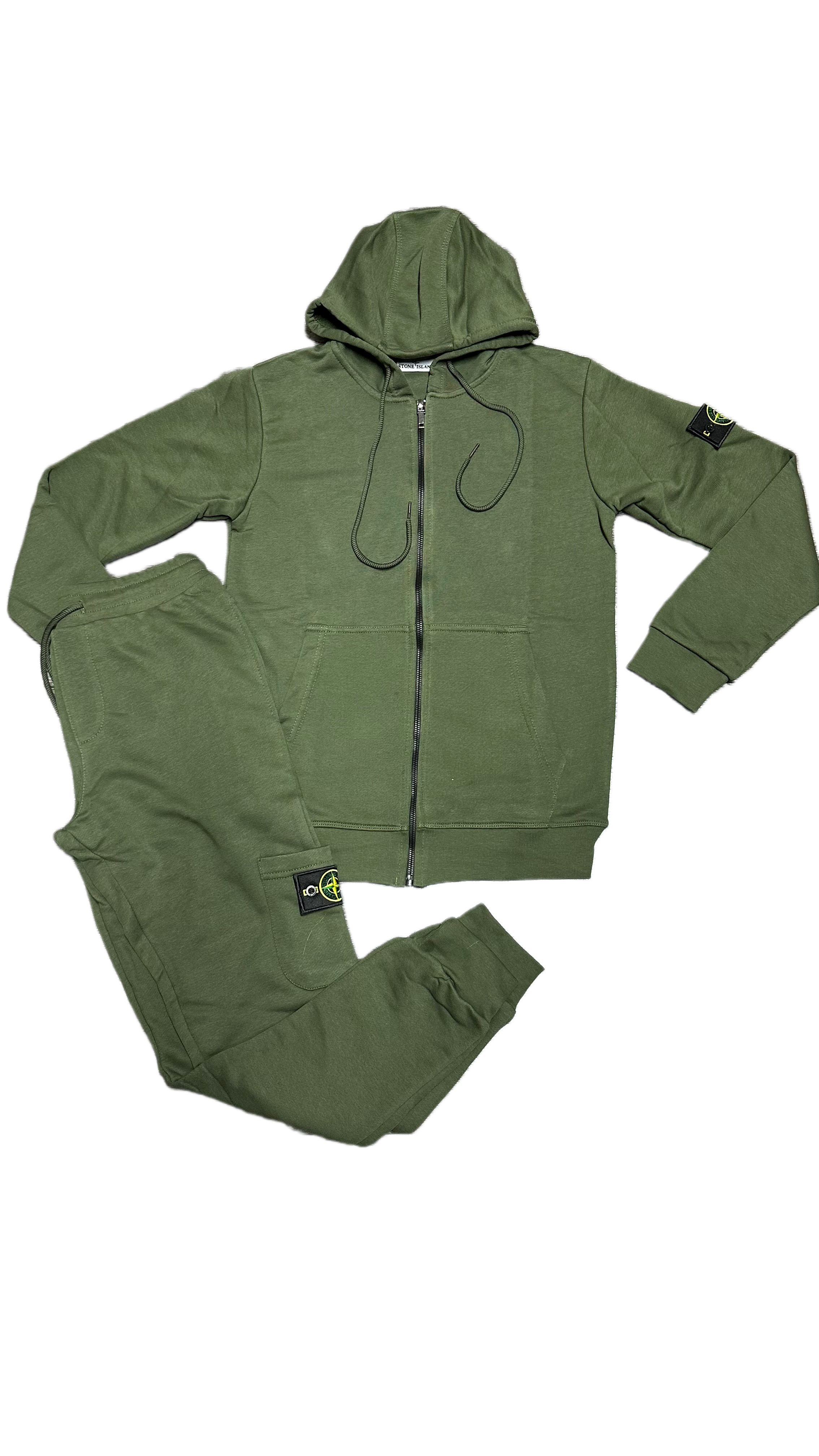 Tuta stone island green
