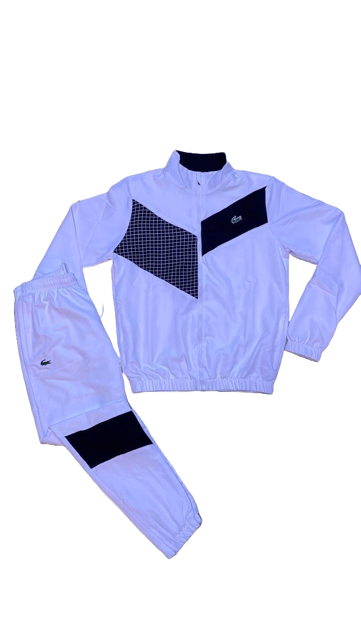 Tuta lacoste white 🐊🔥